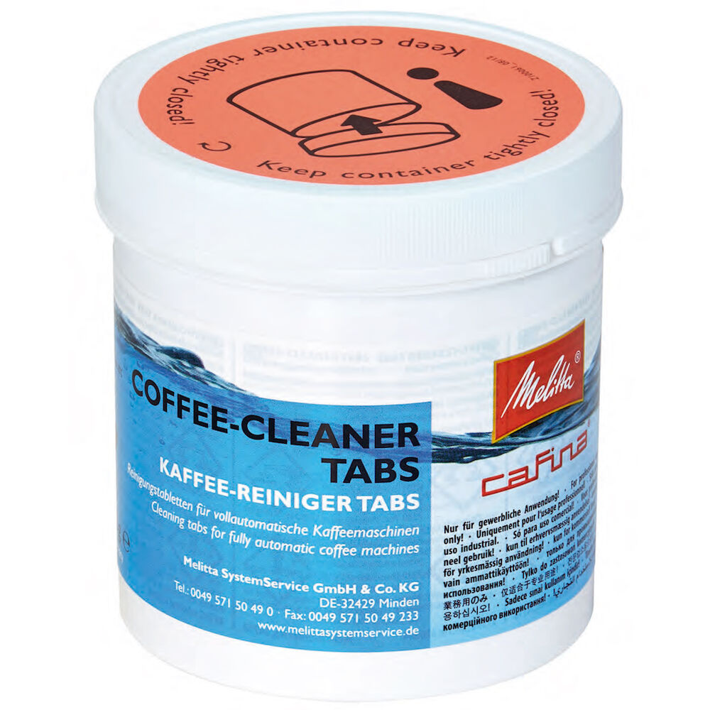 Tvättmedelstabletter Metos Melitta® Coffee-Cleaner för Bar-Cube II, CupII, Cup Breakfast, XT4 och XT5200