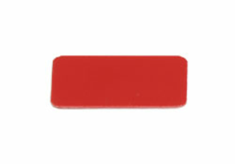 Indentifikationsplatta röd Metos Deli Care