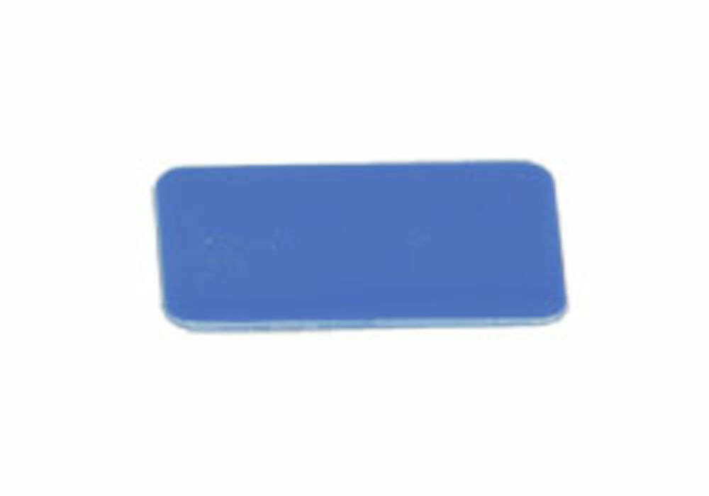 Identification plate blue Metos Deli Care