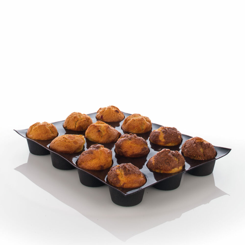 Muffin mould GN1/1 Metos System Rational (12 pcs)