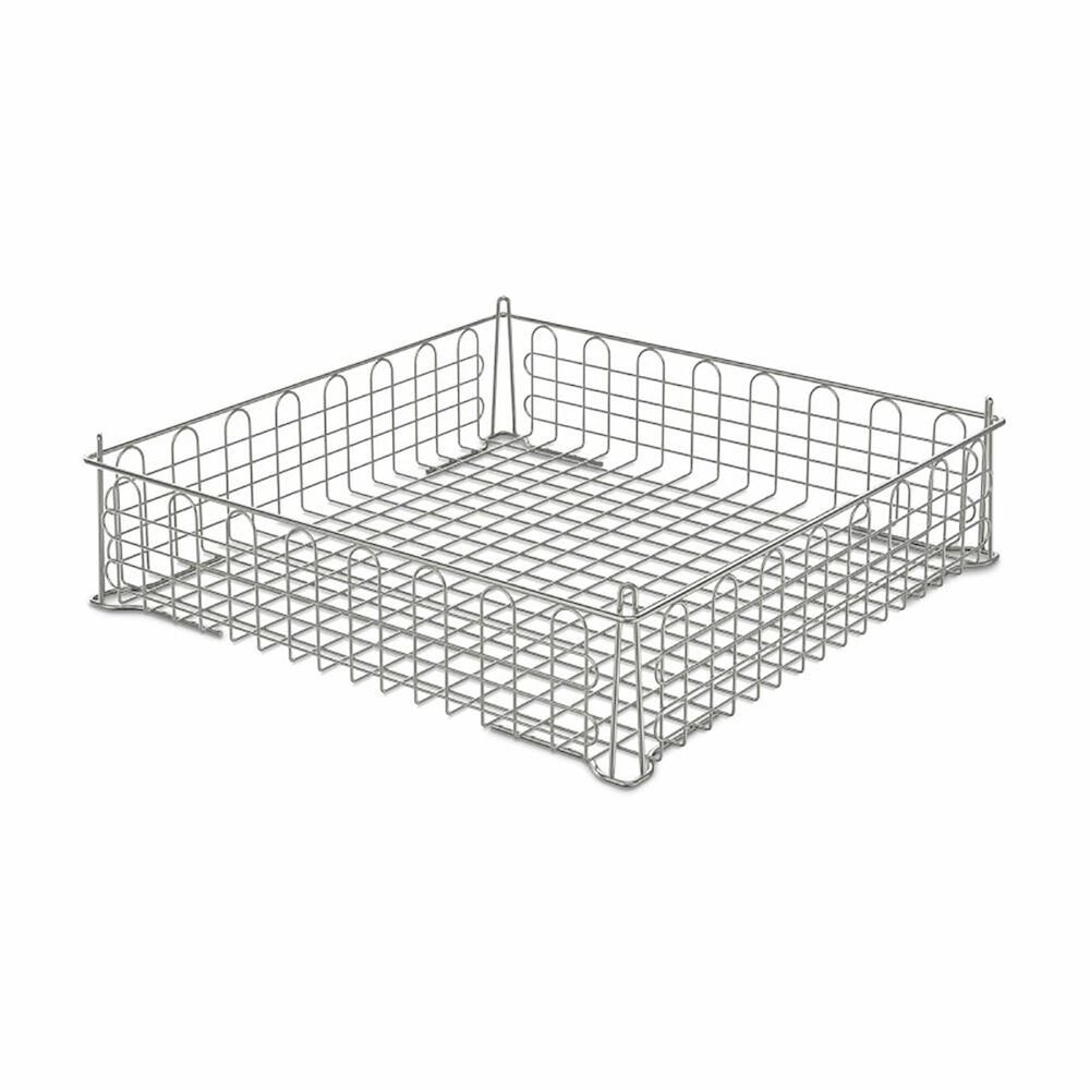 Basket Metos, plastic coated stainless steel 500 x 500 x 75